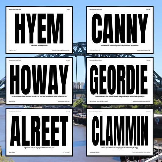 Modern Geordie Prints For Your Newcastle Home Launched At Veranito
