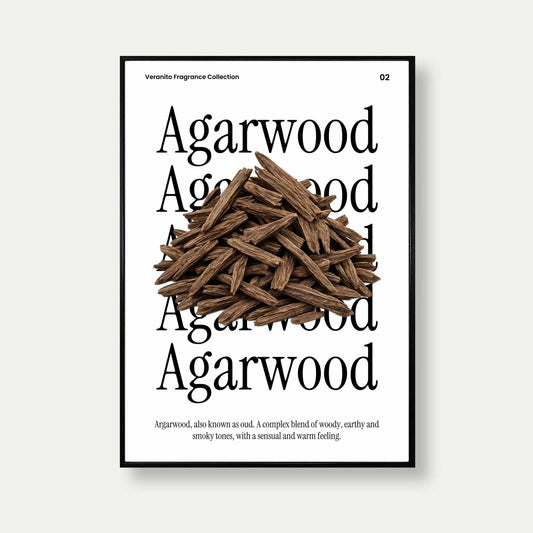 Agarwood Fragrance Poster Print