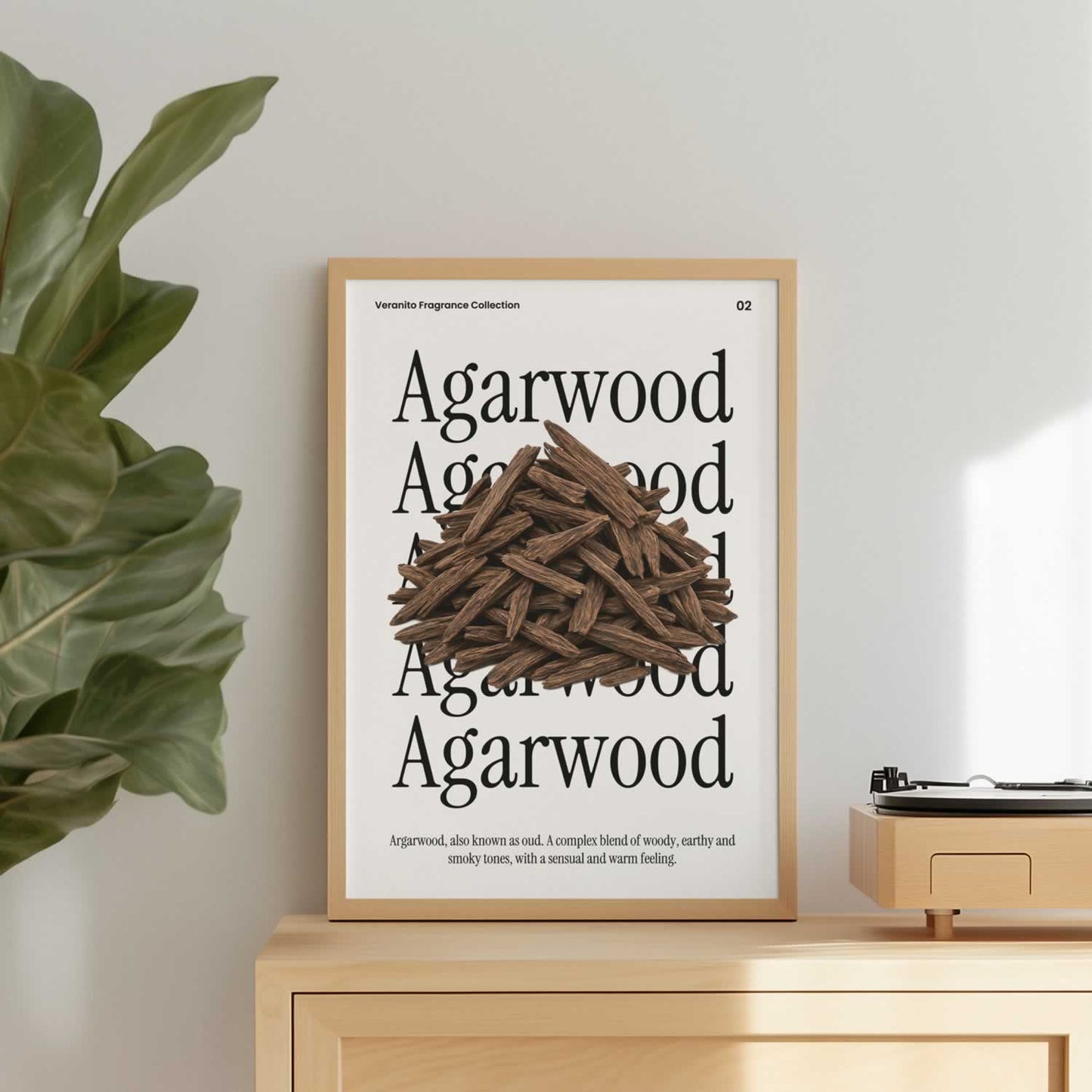 Agarwood Perfume Print