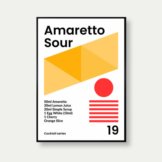 Amaretto Sour Print