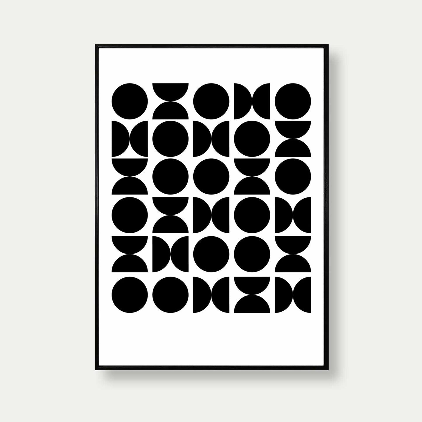 Bauhaus Print Circles No.1 Artwork