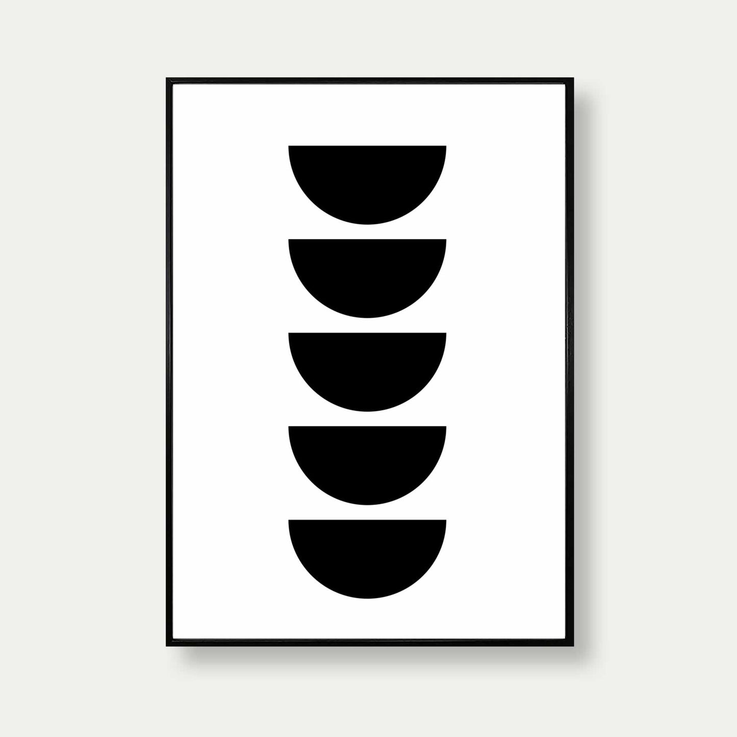 Bauhaus Print Circles No.10 Artwork