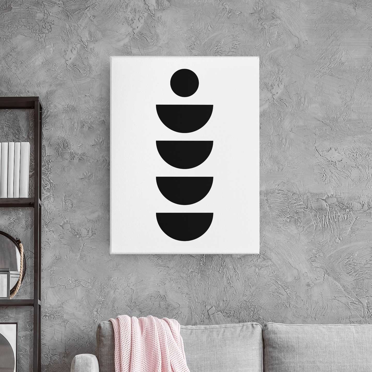Bauhaus Print Circles No.11 Art Print