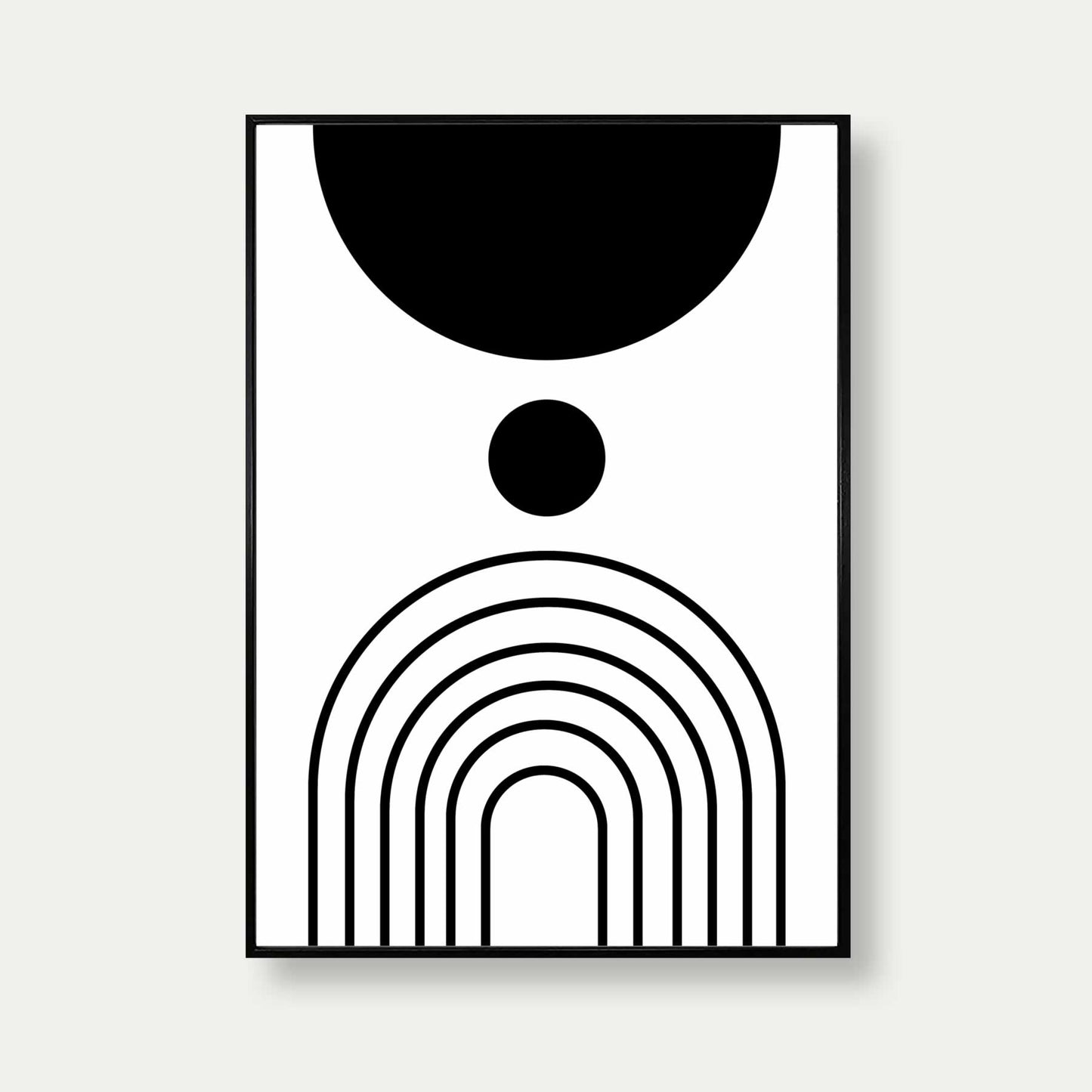 Bauhaus Print Circles No.12 artwork