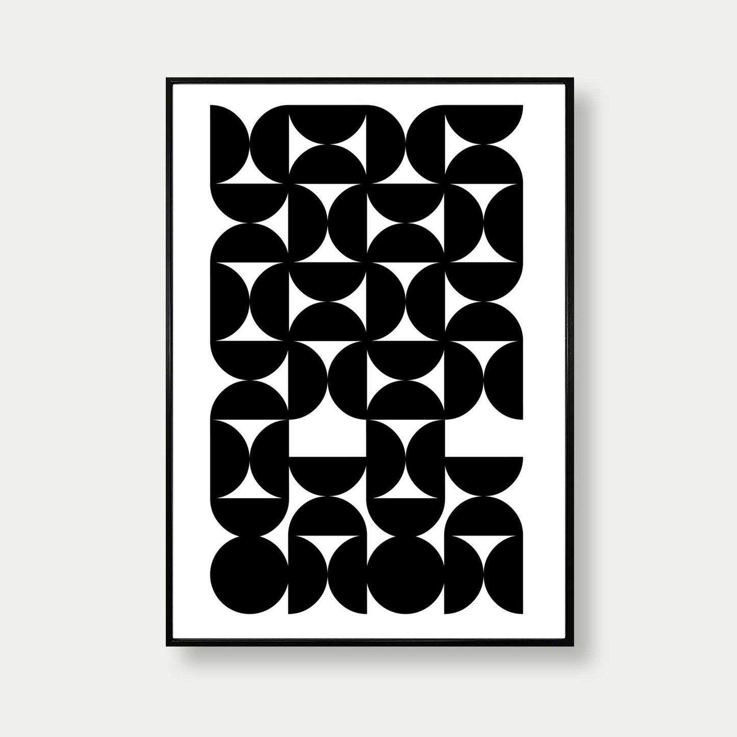 Bauhaus Print Circles No.2 Artwork