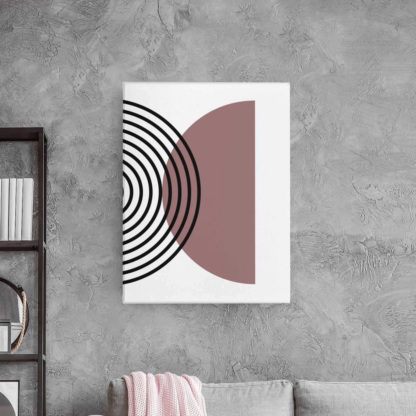 Bauhaus Print Circles No.4 Art Print