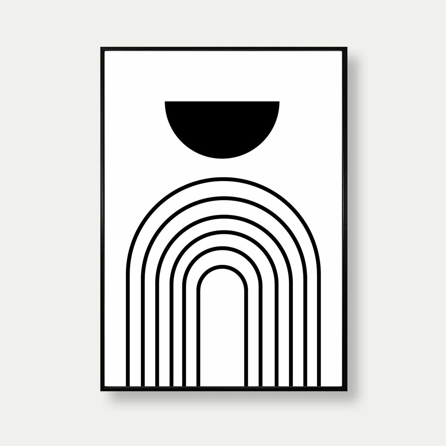 Bauhaus Print Circles No.6 Artwork