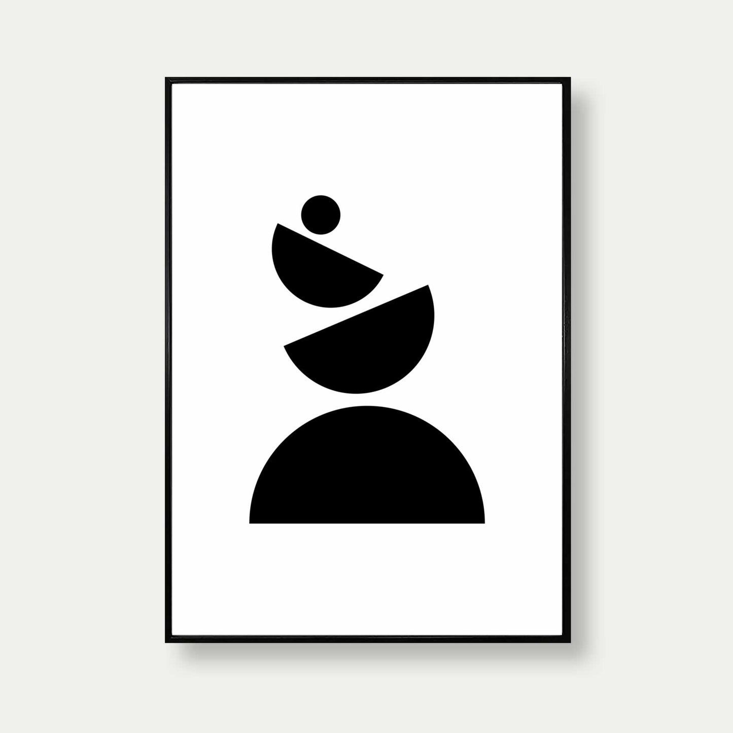 Bauhaus Print Circles No.8 Artwork
