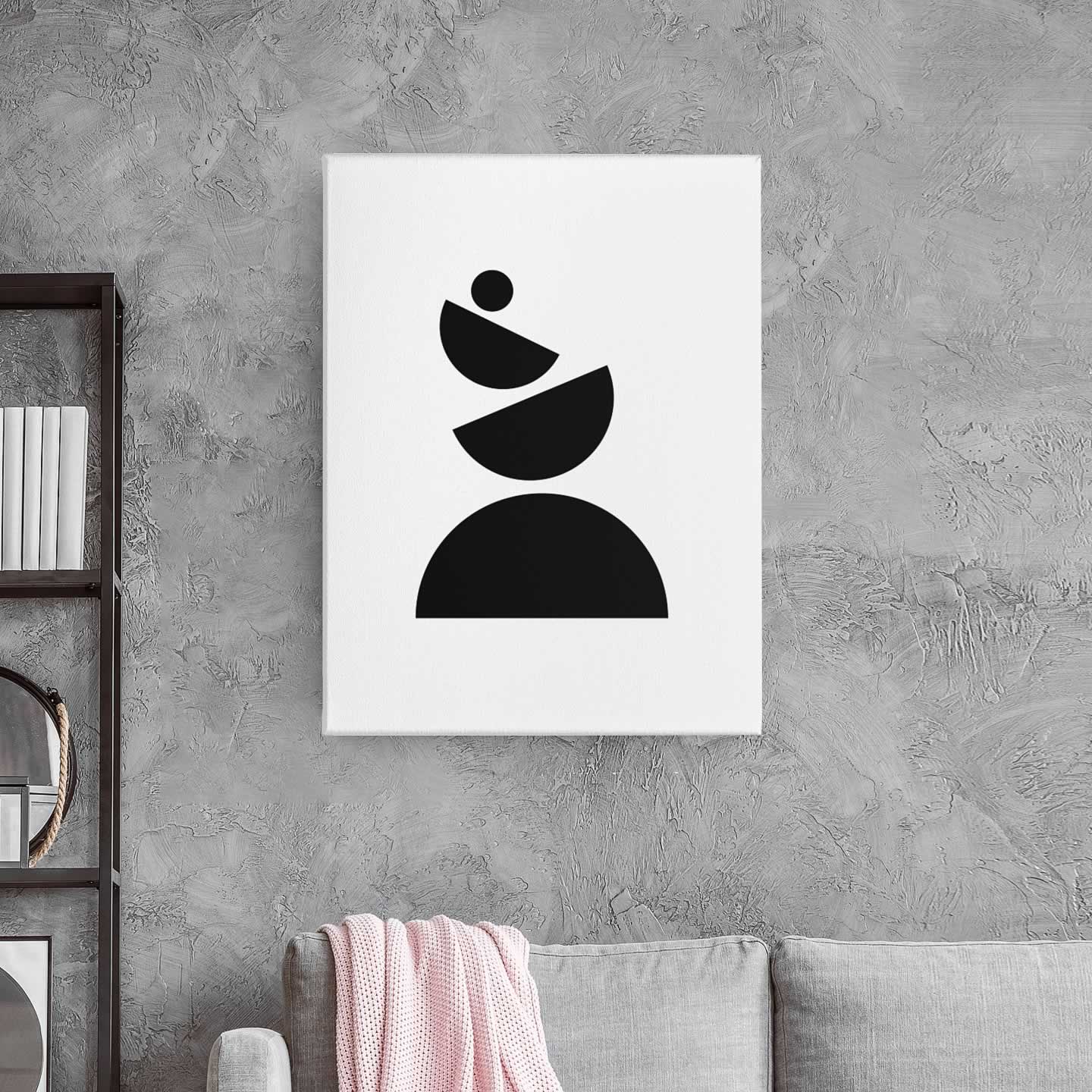 Bauhaus Print Circles No.8 Art Piece