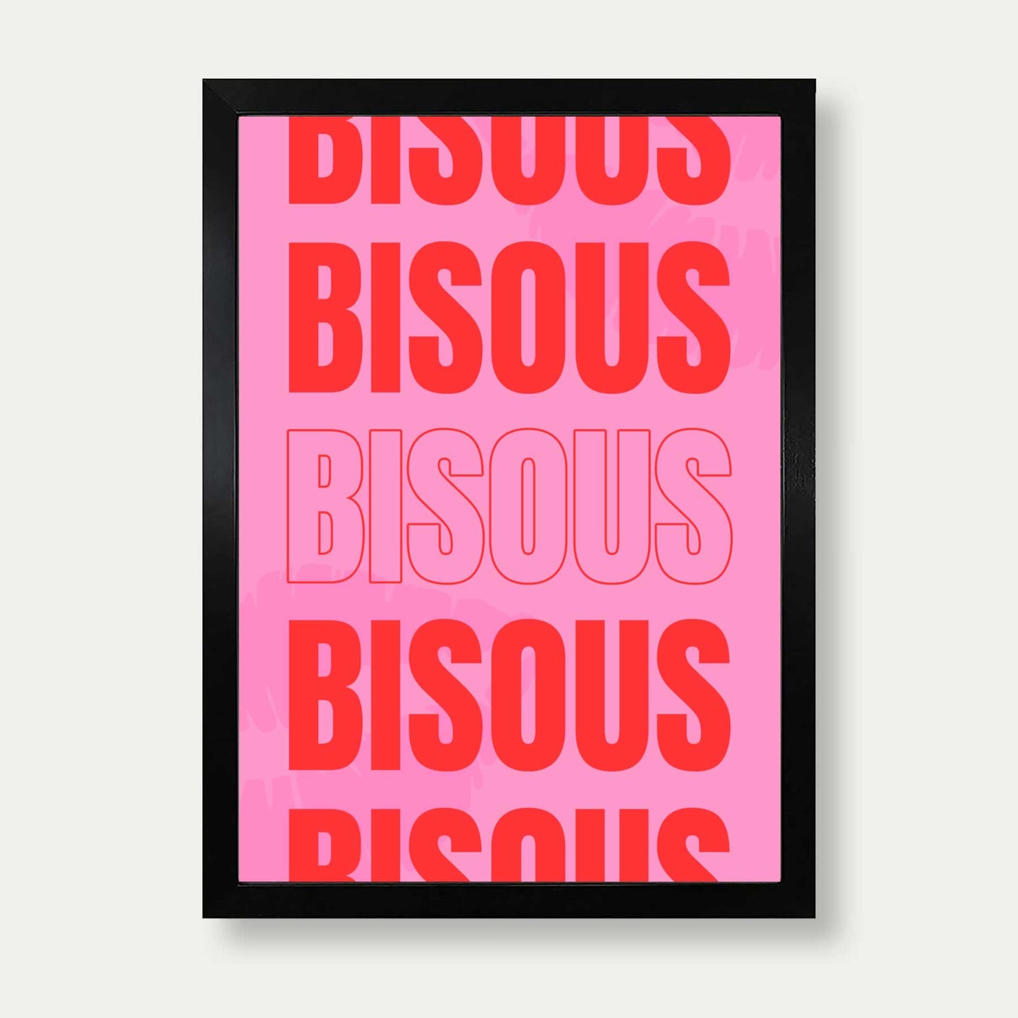 Bisous Print