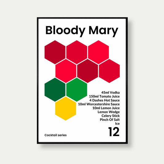Bloody Mary Cocktail Print