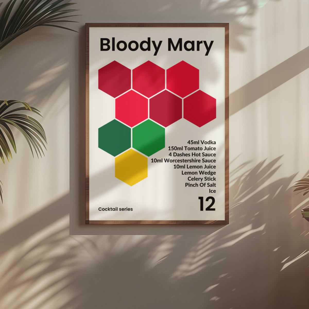 Bloody Mary Cocktail Wall Art