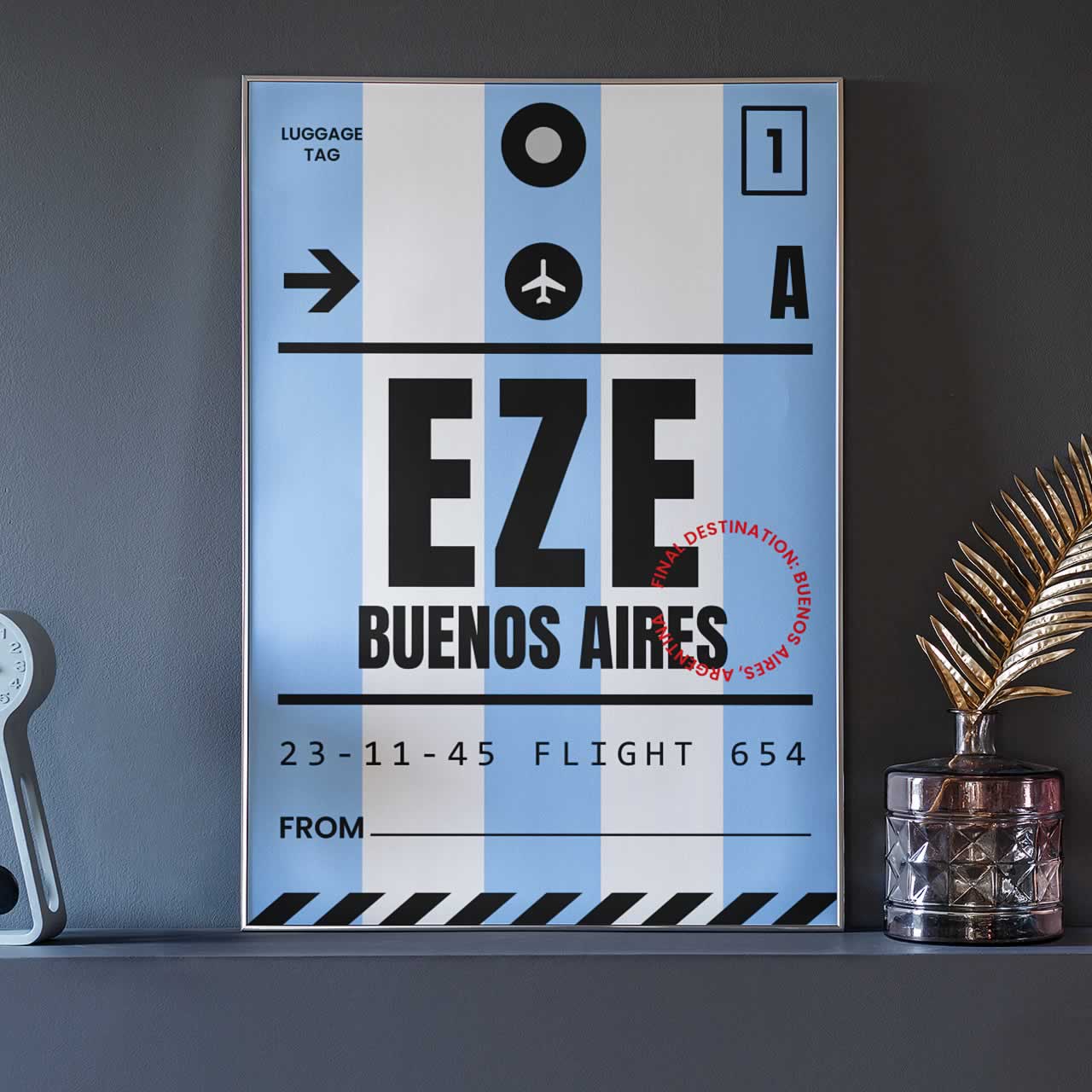 Buenos Aires Argentina Travel Print