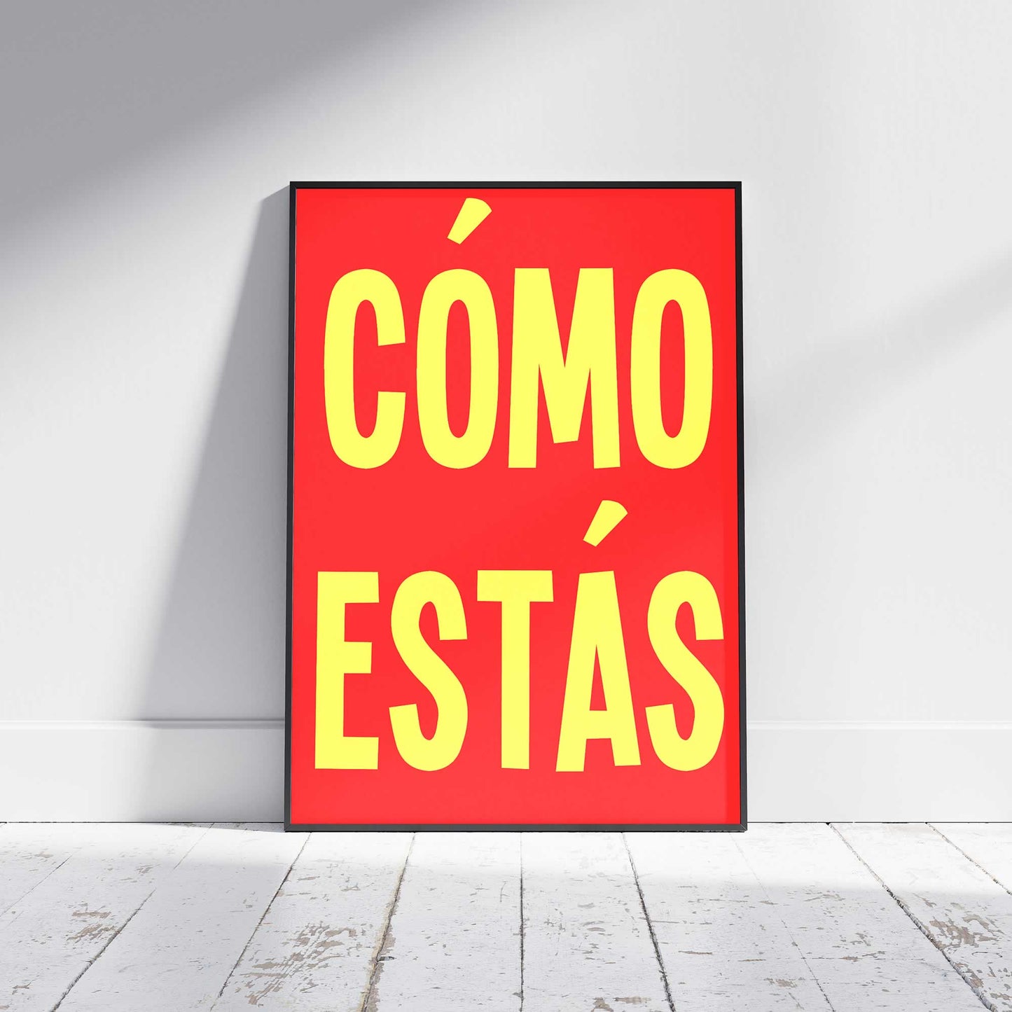 Como Estas Travel Art Print