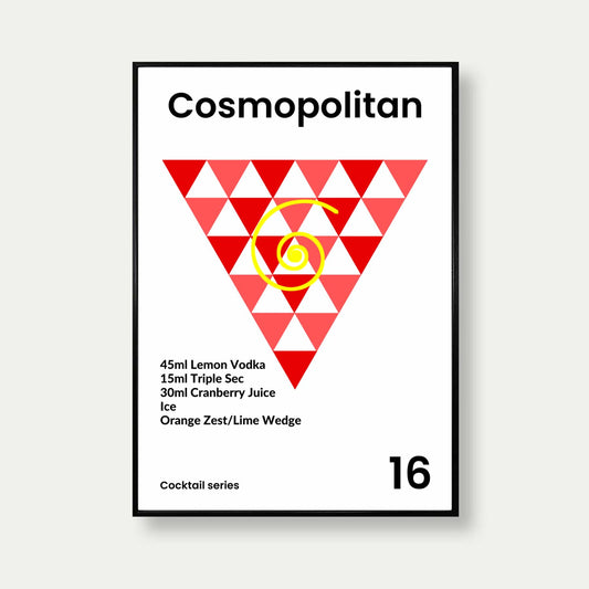 Cosmopolitan Cocktail Print