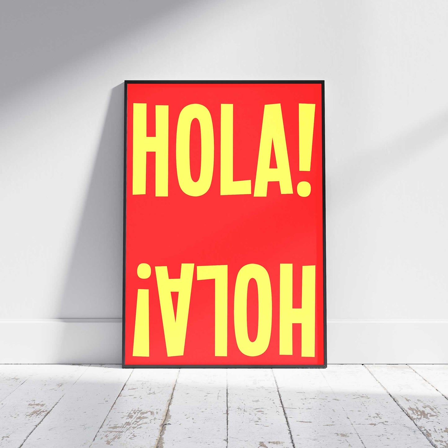 Hola Wall Art For Travel Lover