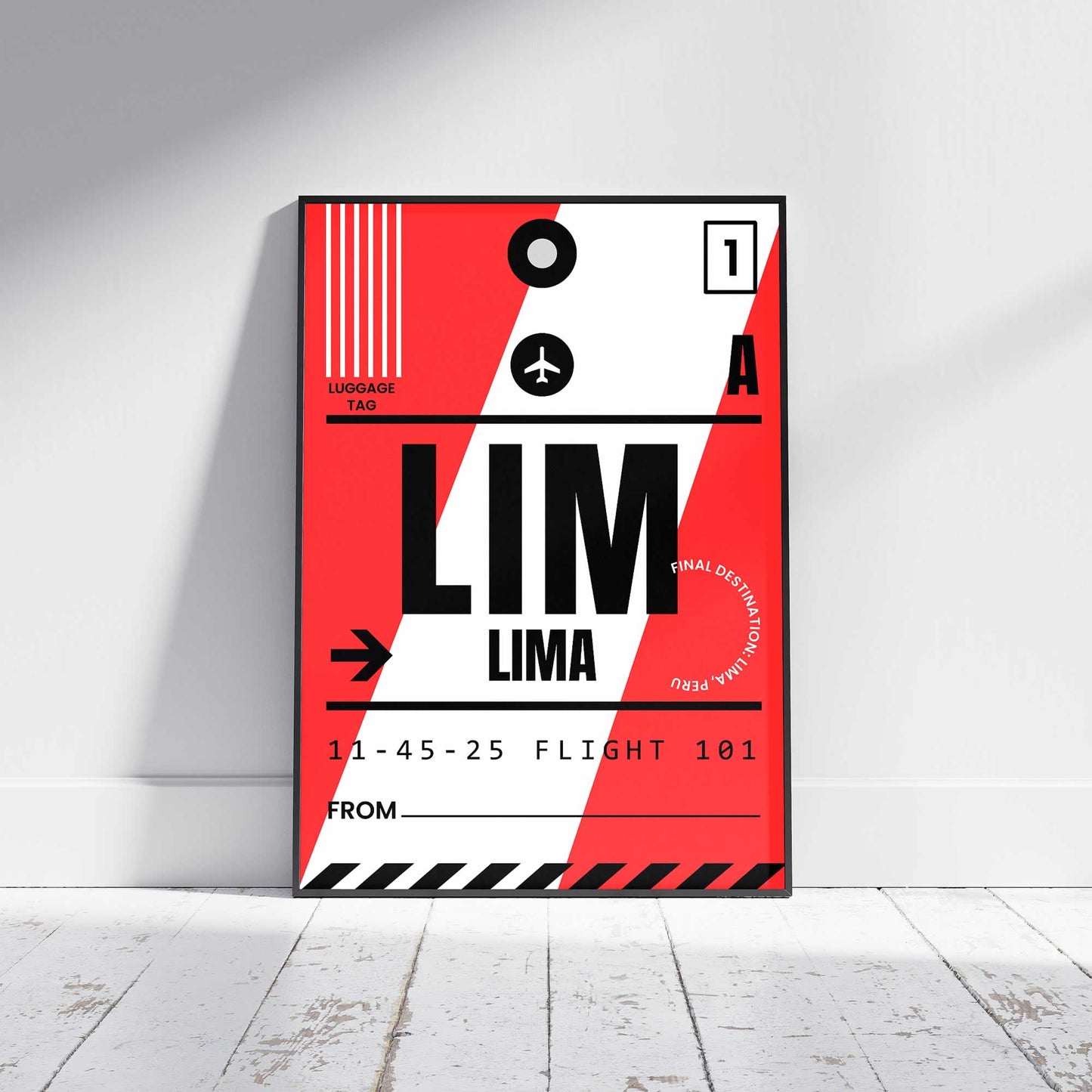 Lima Peru Travel Print