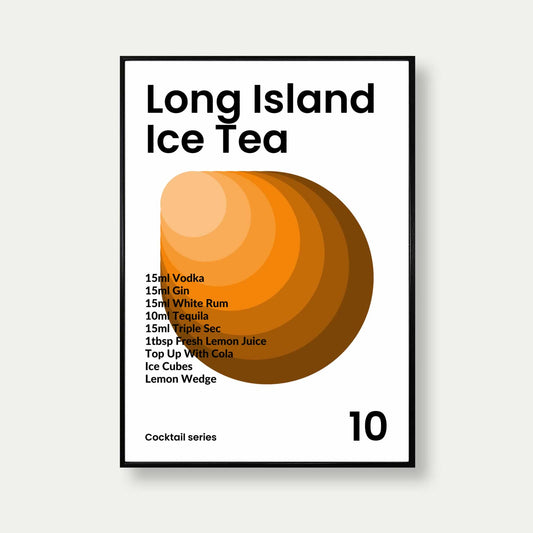 Long Island Ice Tea Print