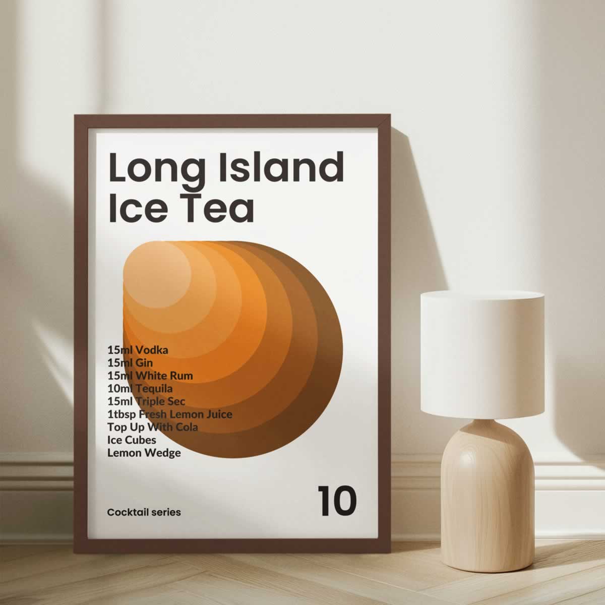 Long Island Ice Tea Poster Print