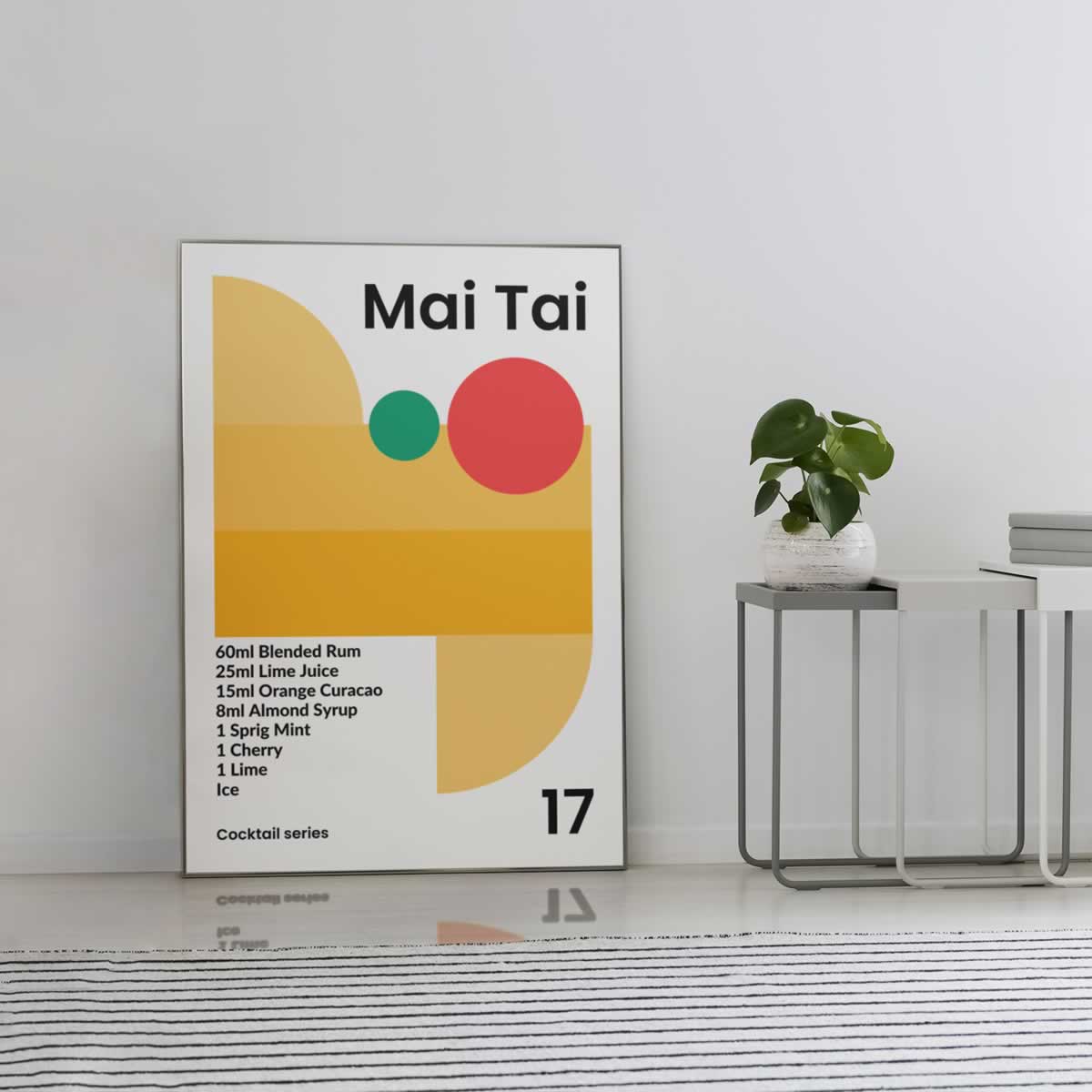 Mai Tai Cocktail Poster