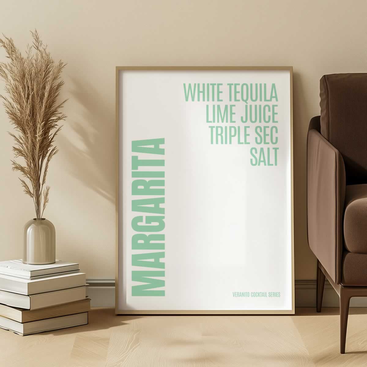 Margarita Cocktail Drink Wall Art