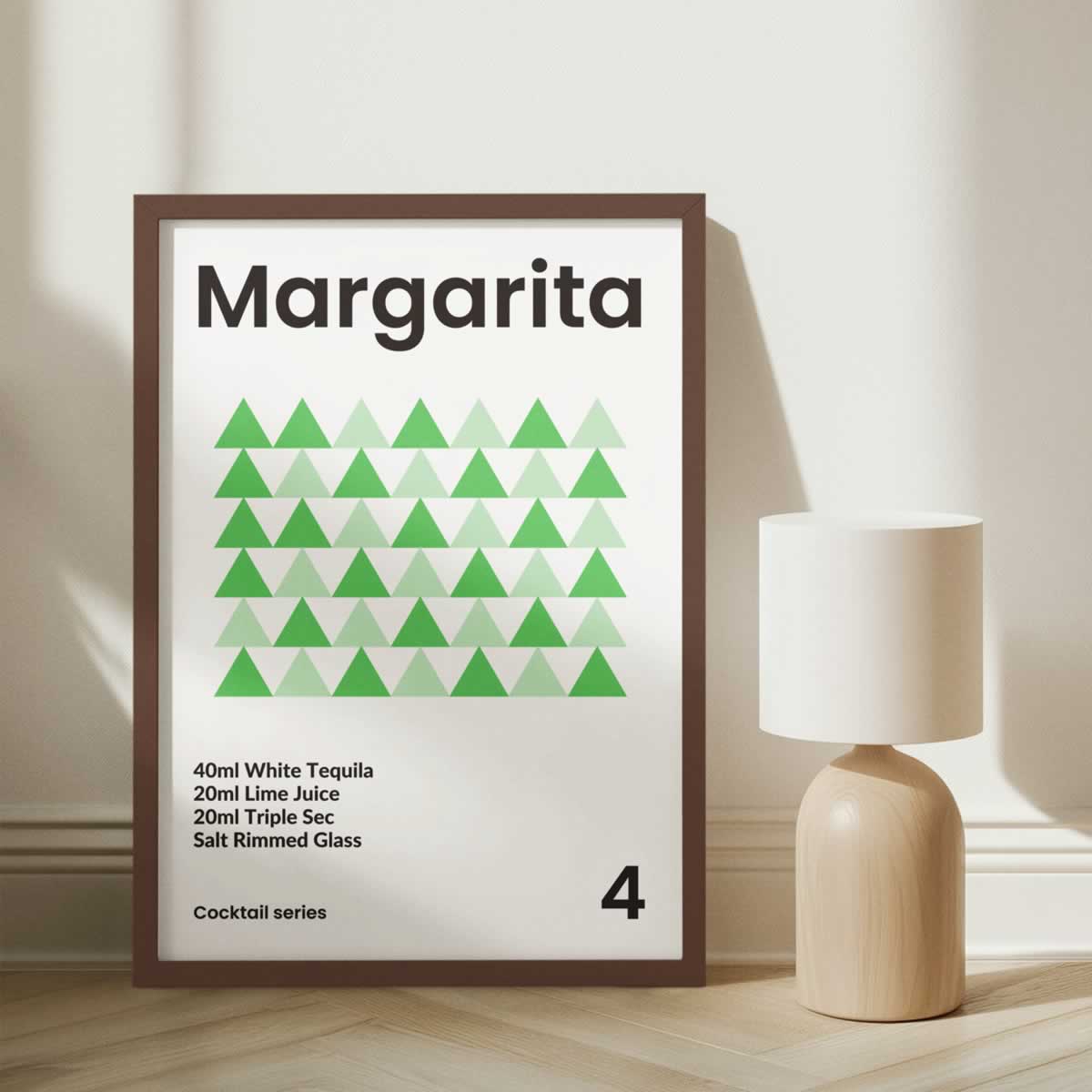 Margarita Cocktail Poster Print