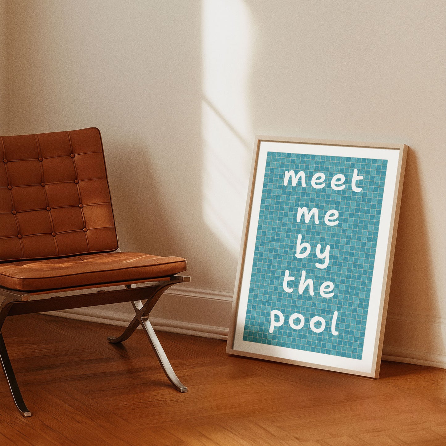Meet Me By The Pool Wall Art For Your Home
