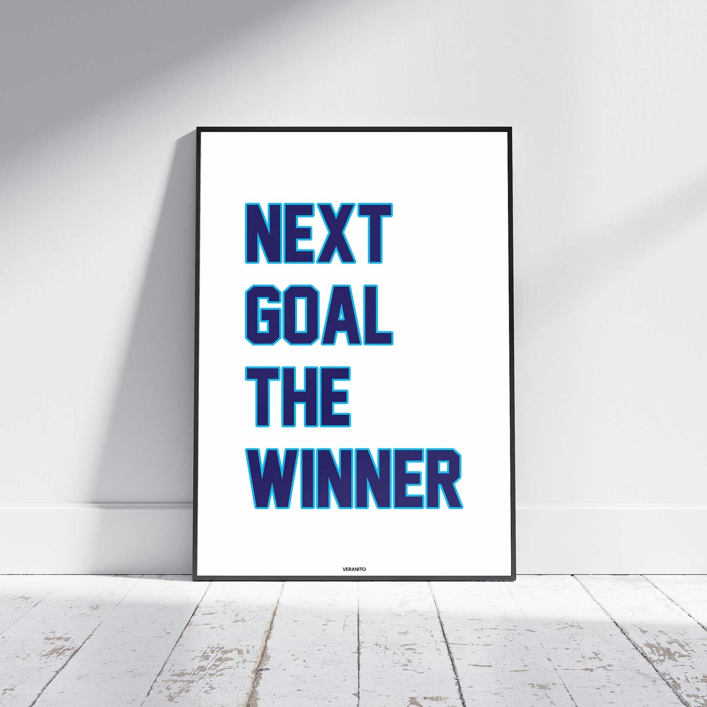 Next Goal The Winner Football Poster
