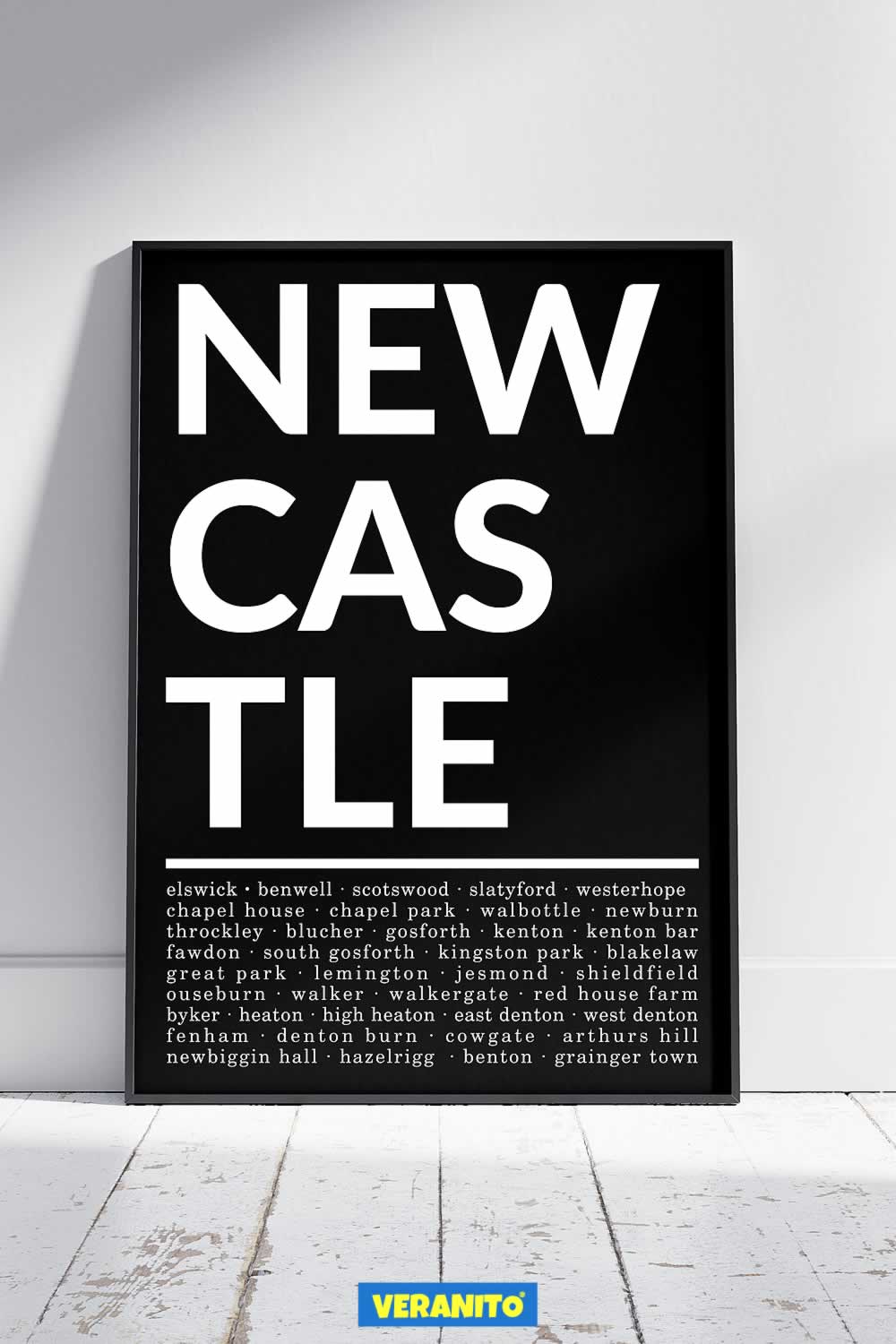 Places In Newcastle Wall Art