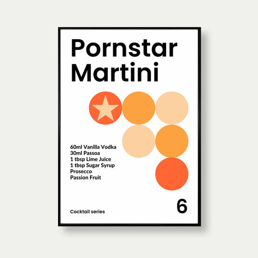 Pornstar Martini Print