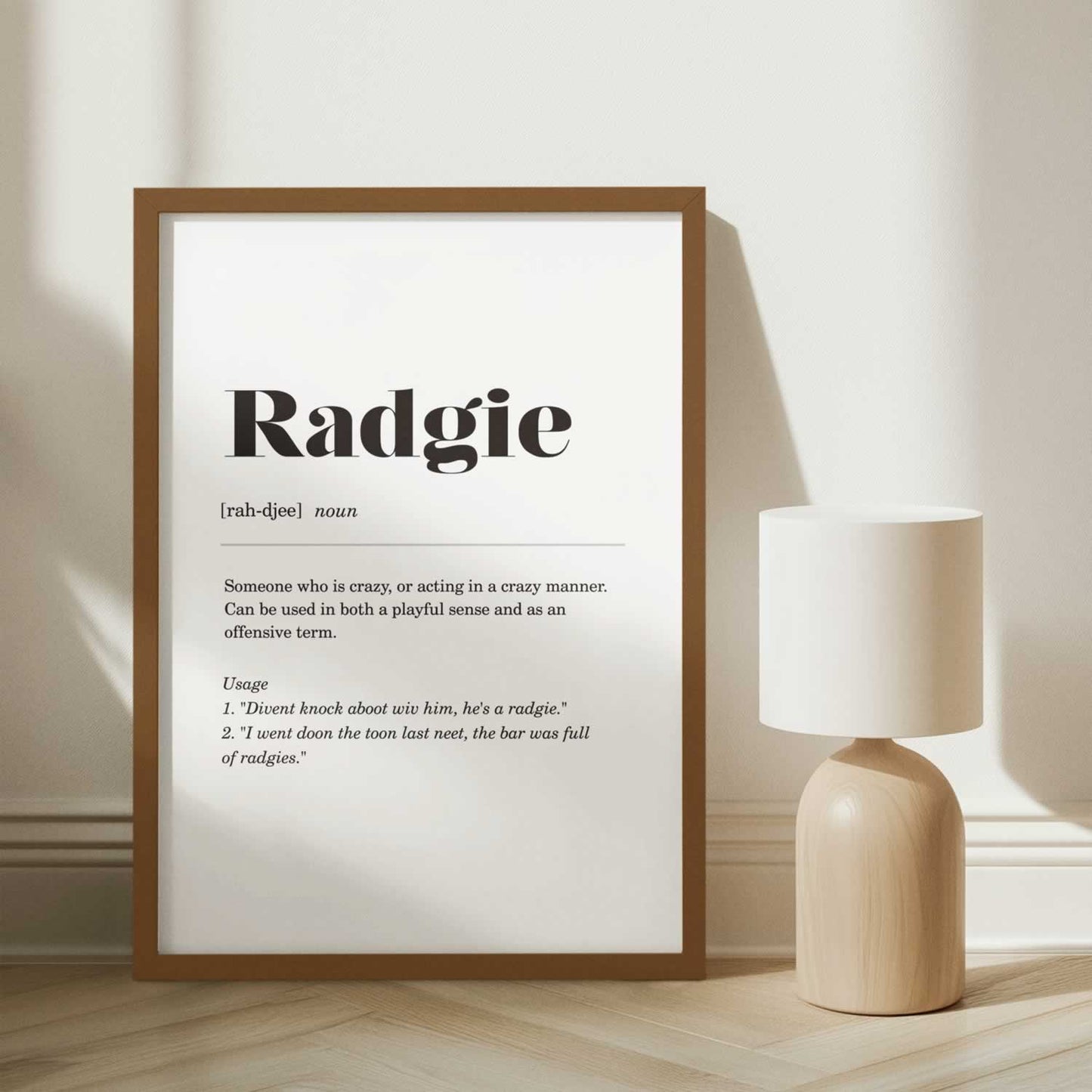 Radgie Poster Print