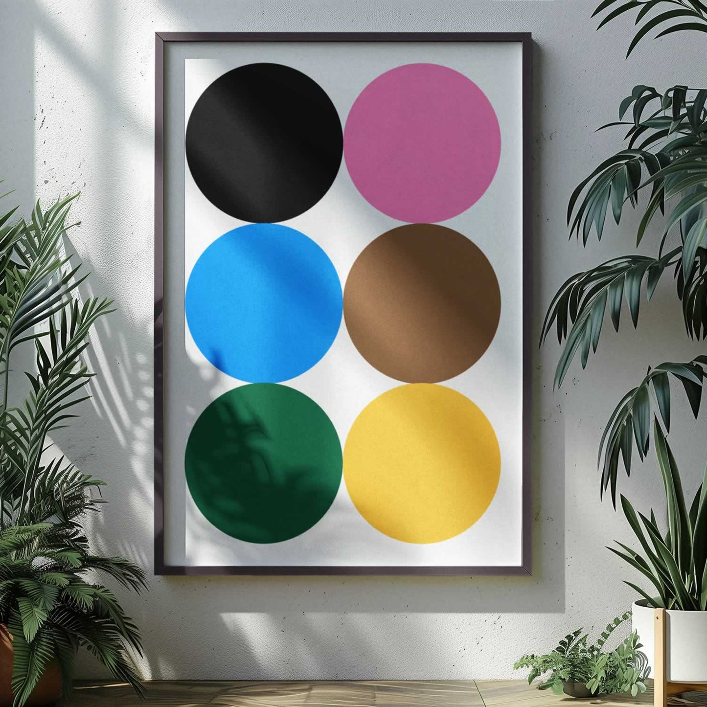 Snooker Balls Colours Minimalist Wall Art
