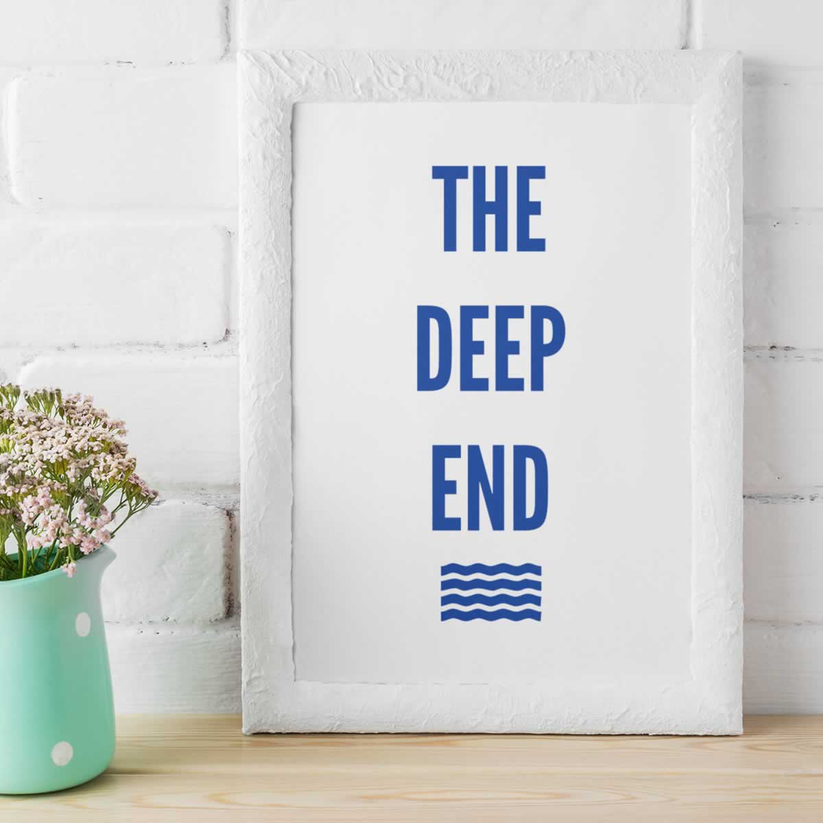 The Deep End Poster Print