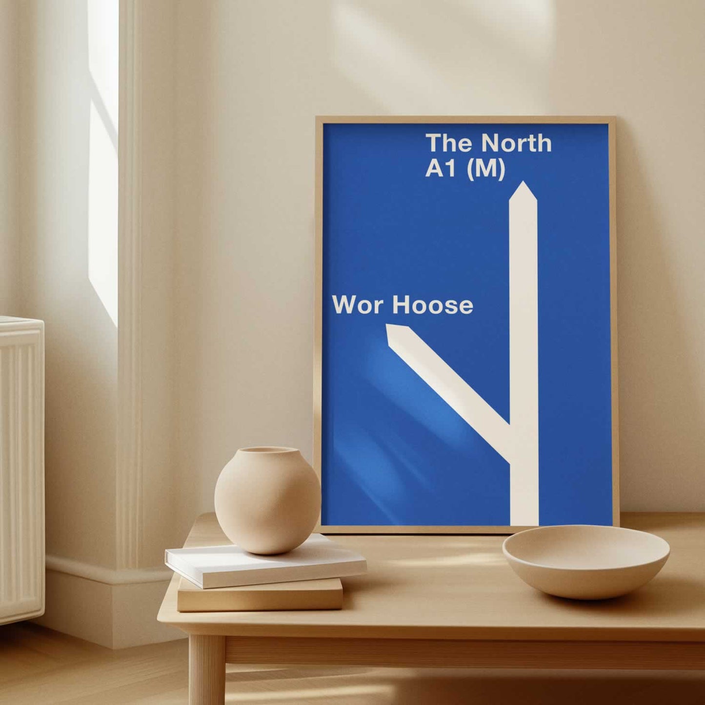 The North Motorway Poster Print