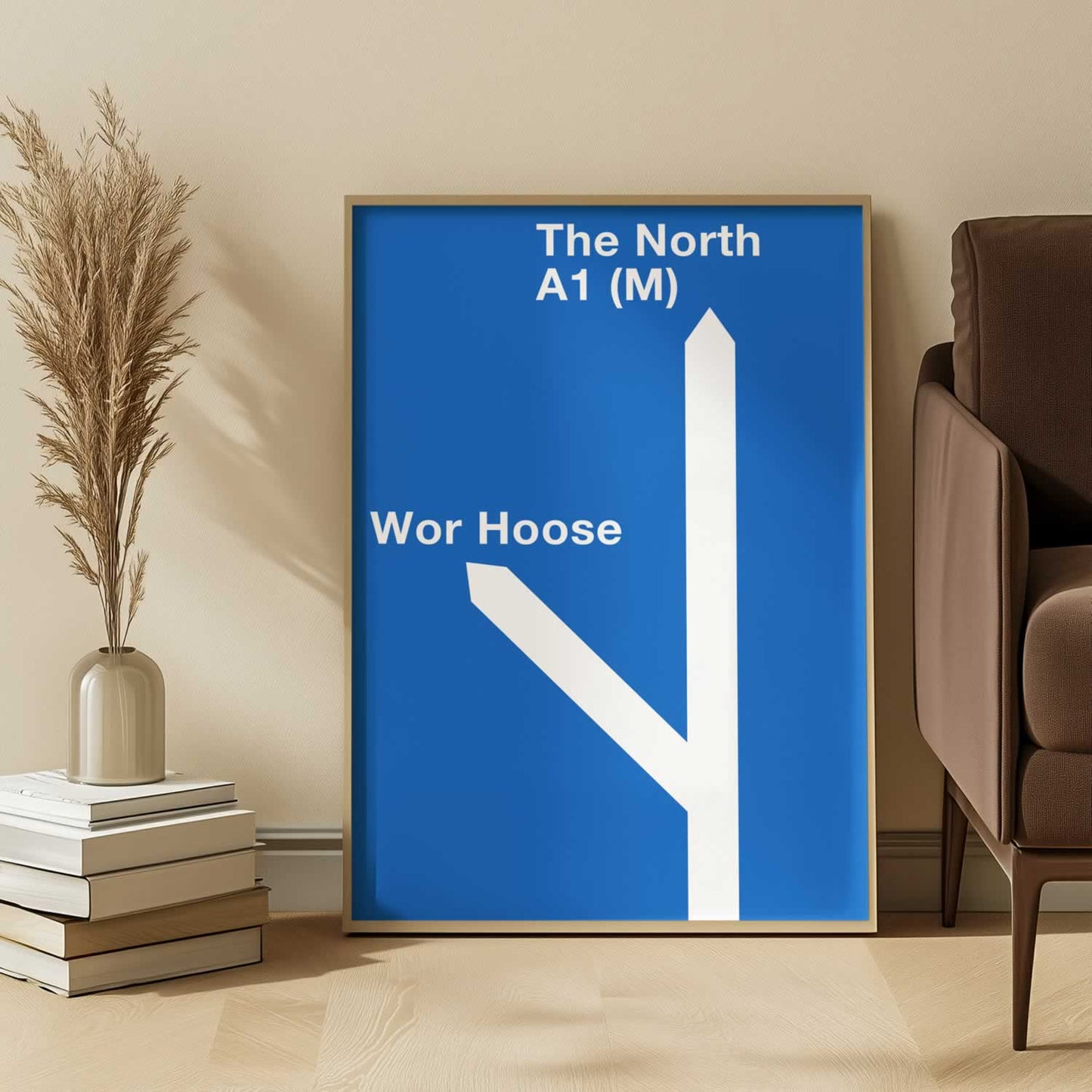the North Motorway Sign For Wall