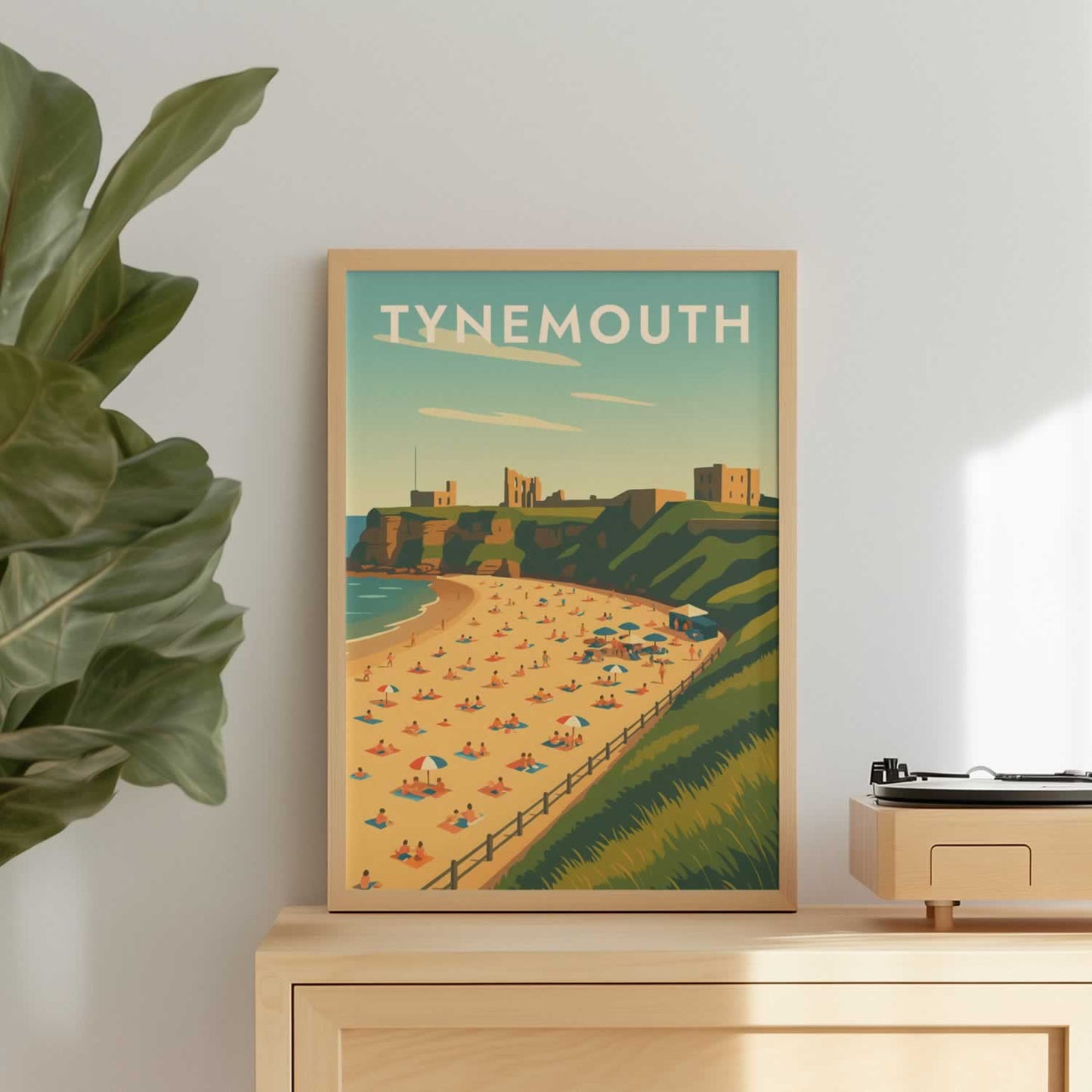 Tynemouth Travel Art Print