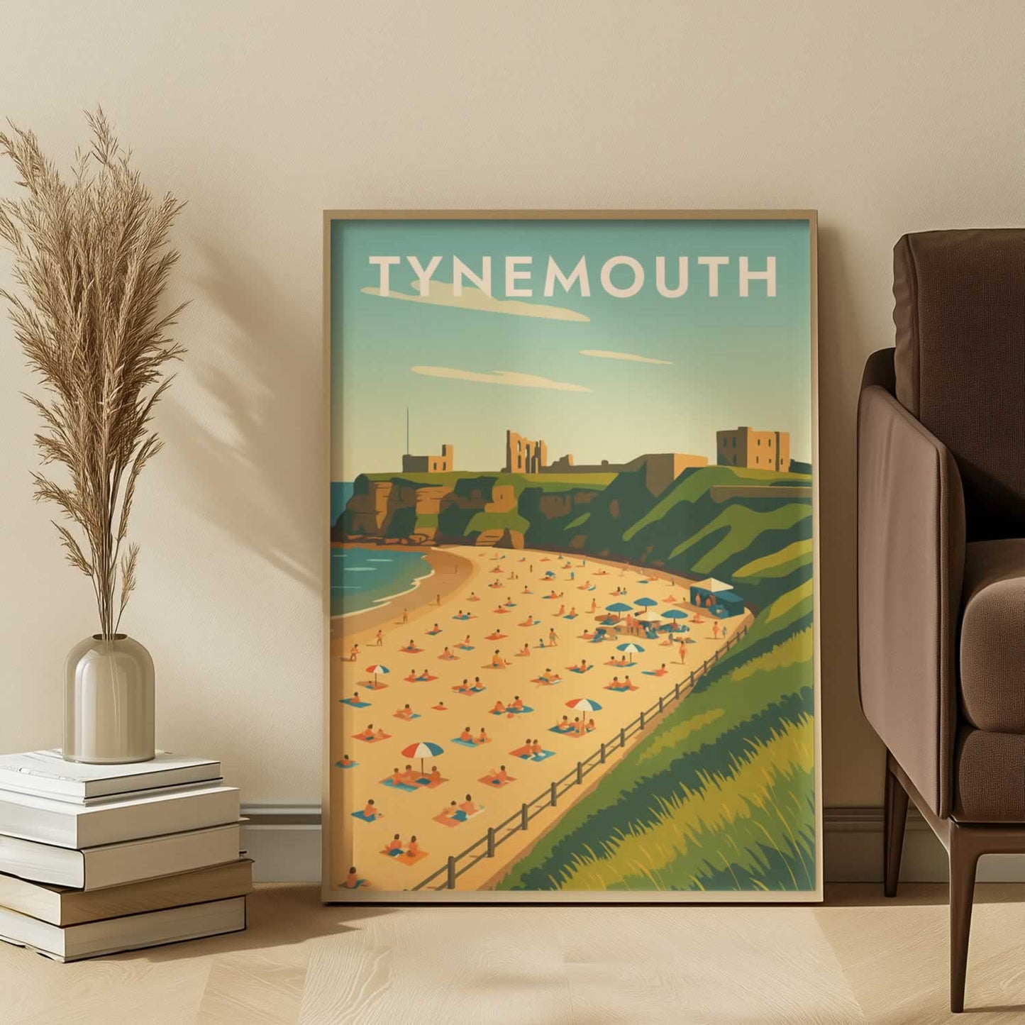 Tynemouth North East Travel Print
