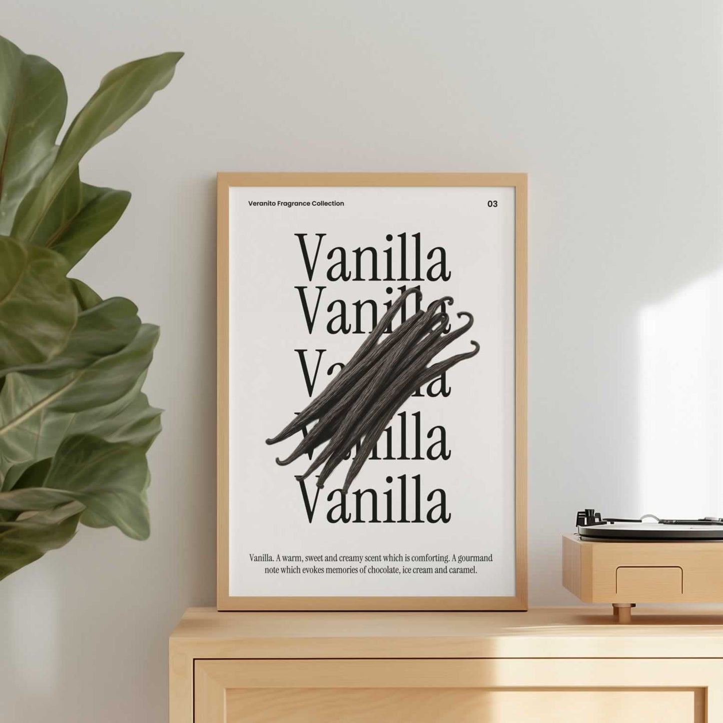 Vanilla Perfume Print