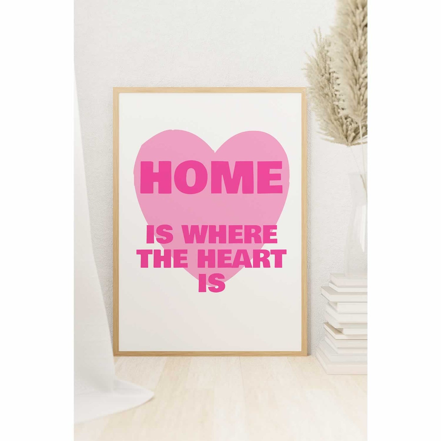 Home Is Where The Heart Is Art Print