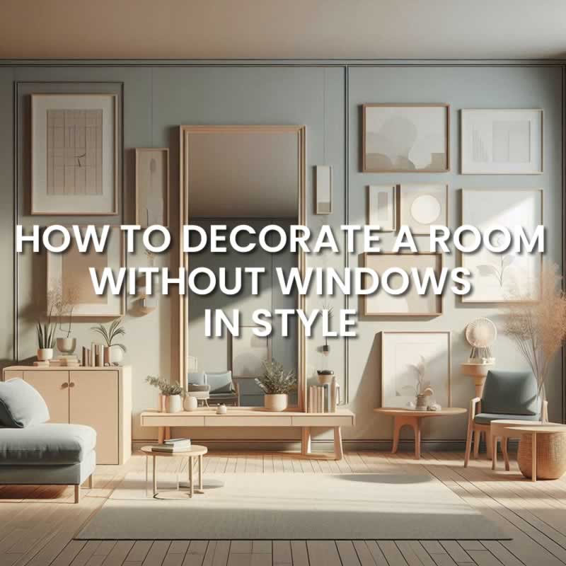 Here's How To Decorate A Room Without Windows