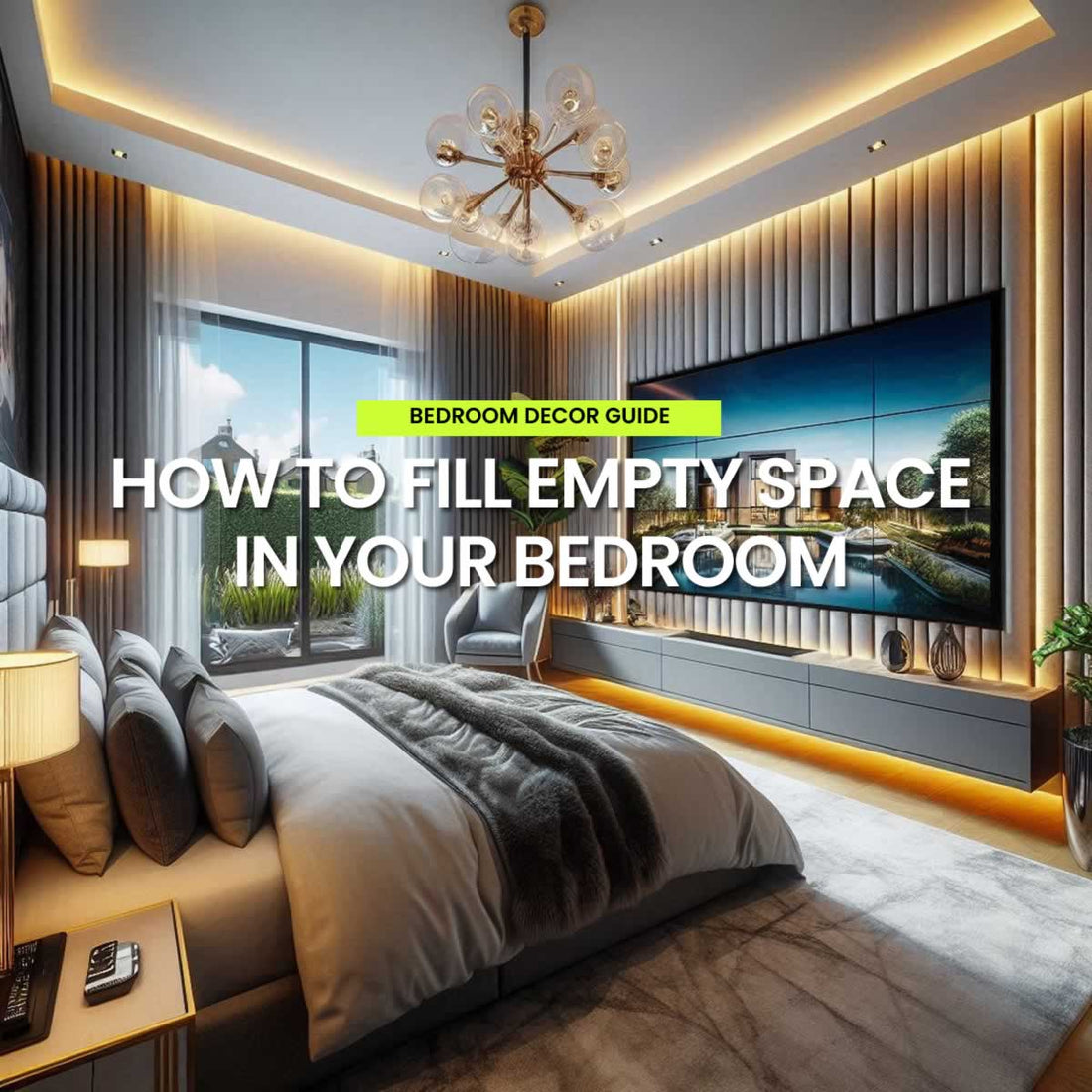8 Ways To Fill Empty Spaces In The Bedroom With Style