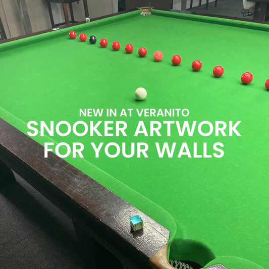 Snooker Artwork For Your Games Room Has Arrived