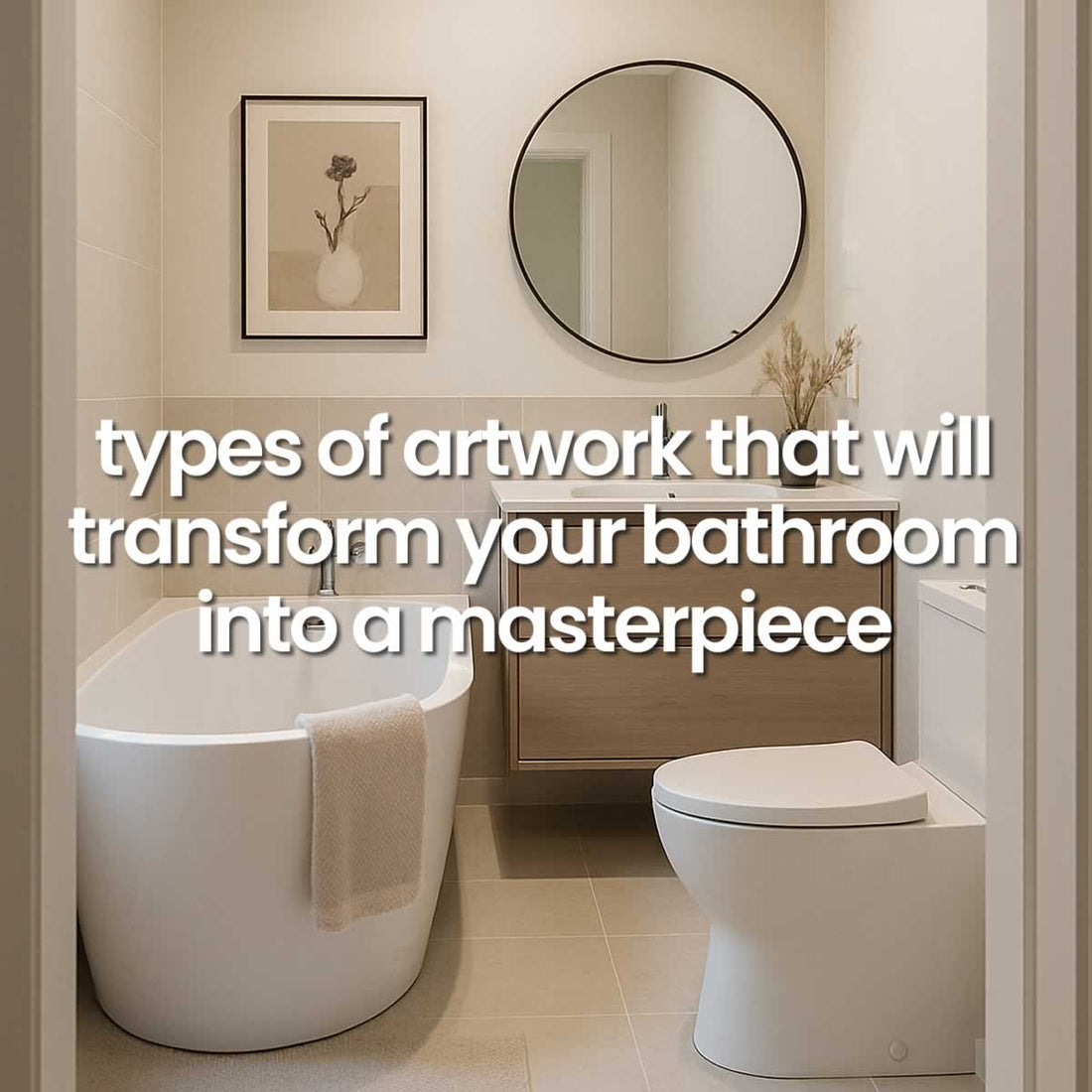 9 Types of Art That Will Transform Your Bathroom Into A Masterpiece