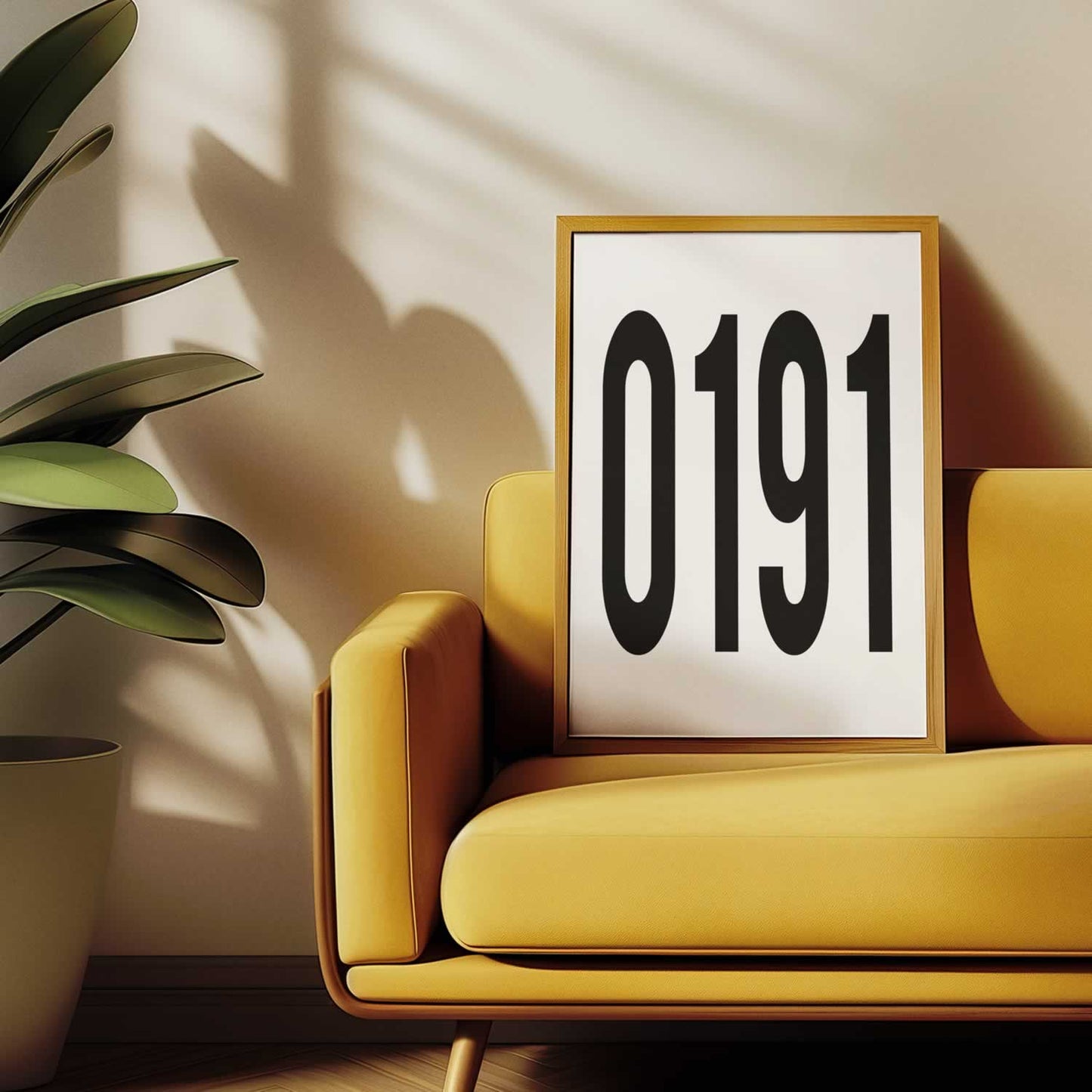0191 Newcastle Wall Art For Living Room