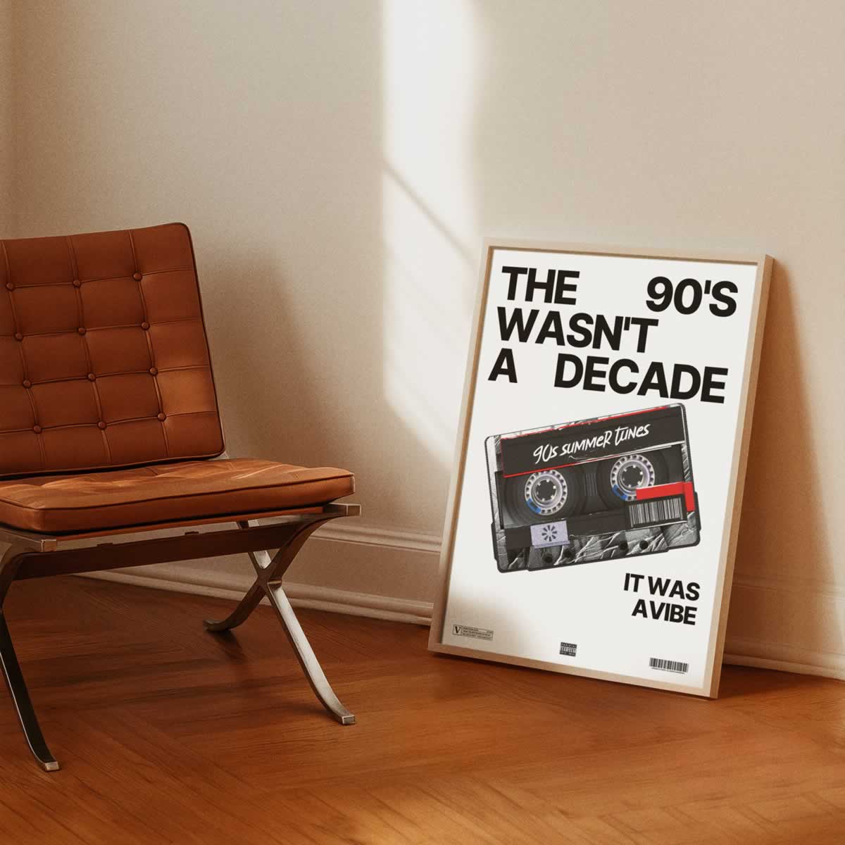The 90s Wasn’t A Decade It Was A Vibe Music Wall Art