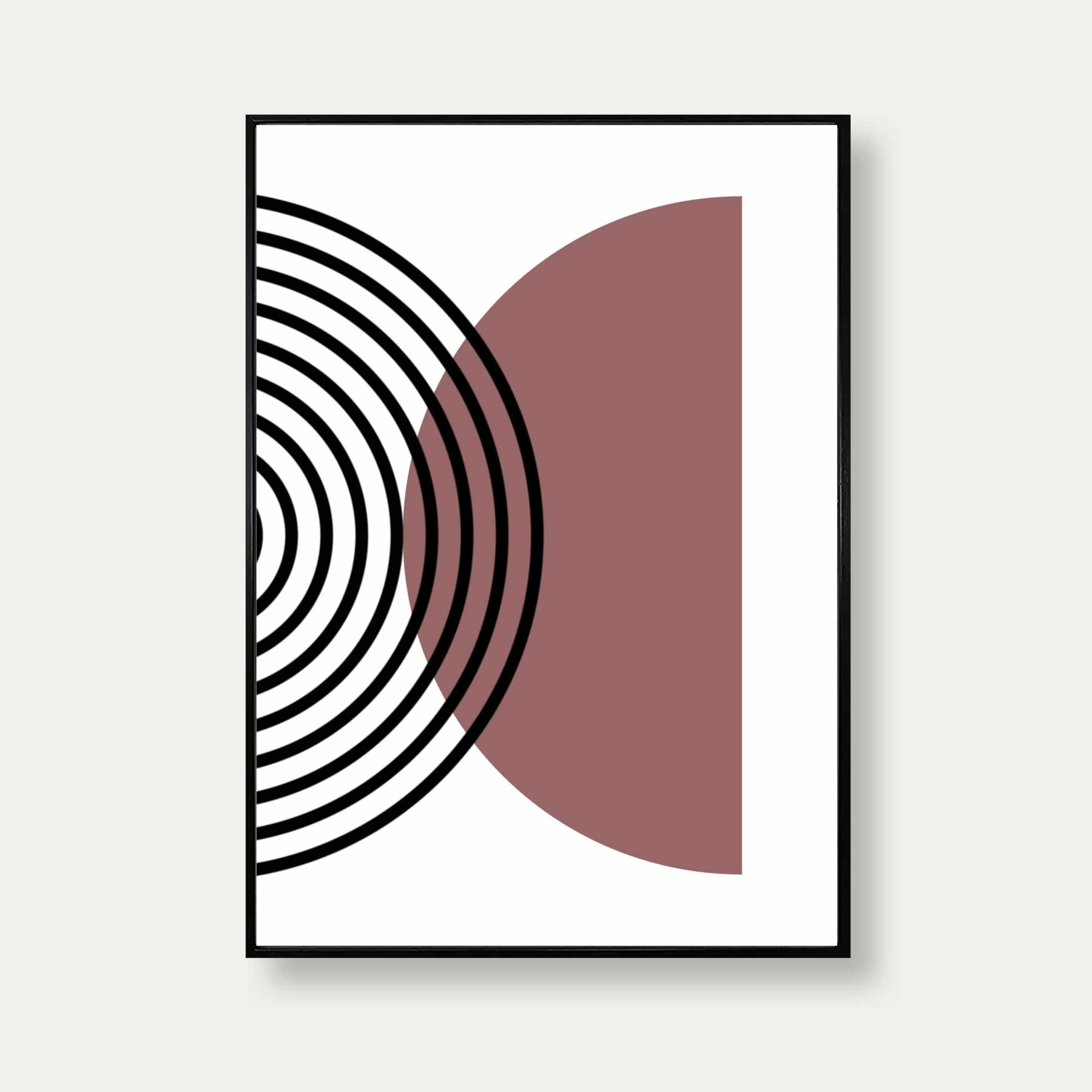 Bauhaus Print Circles No.4 Artwork