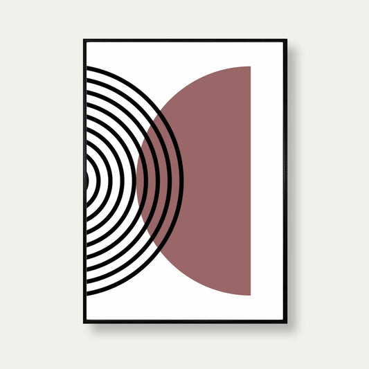 Bauhaus Print Circles No.4 Artwork