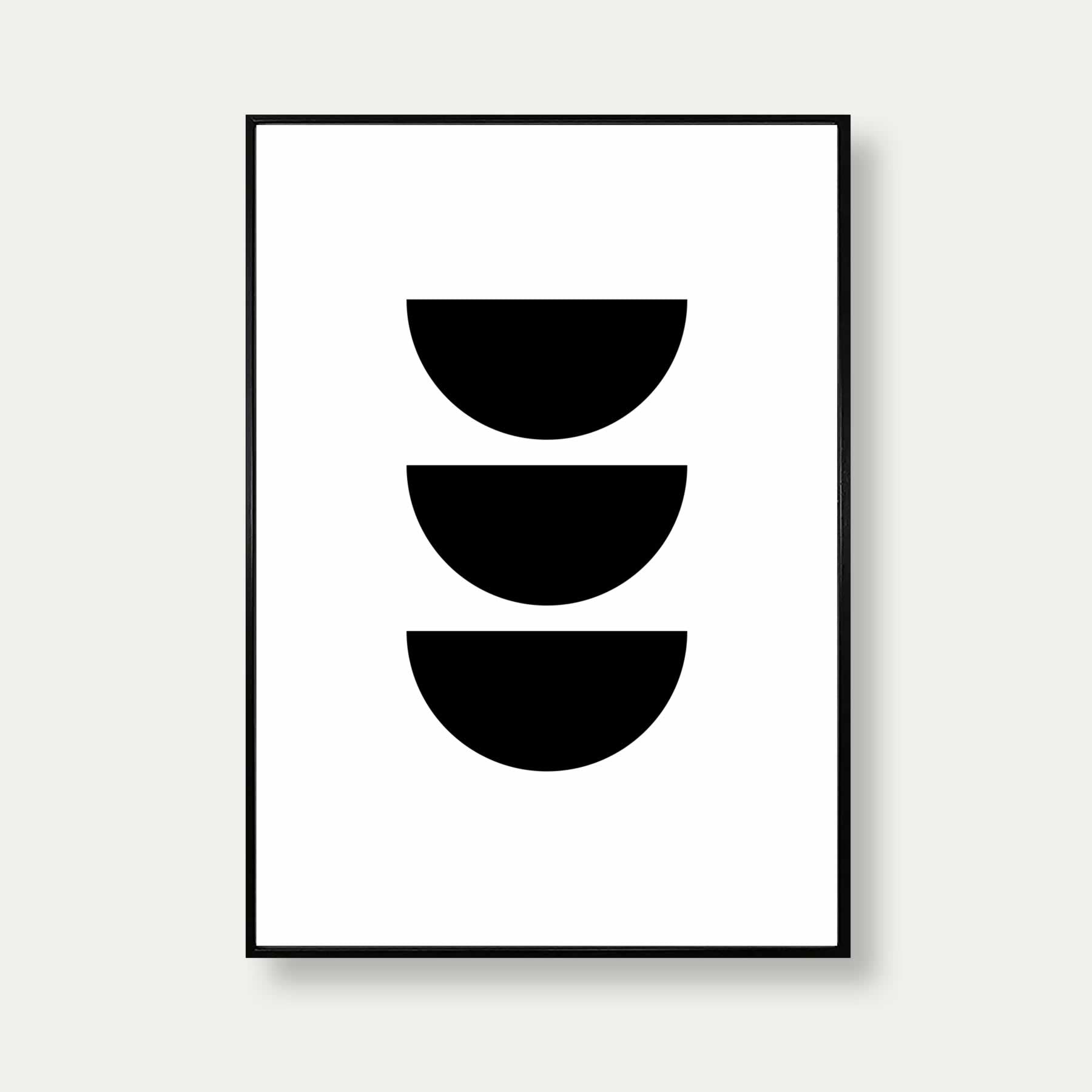 Bauhaus Print Circles No.5 Artwork