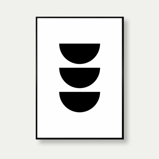 Bauhaus Print Circles No.5 Artwork
