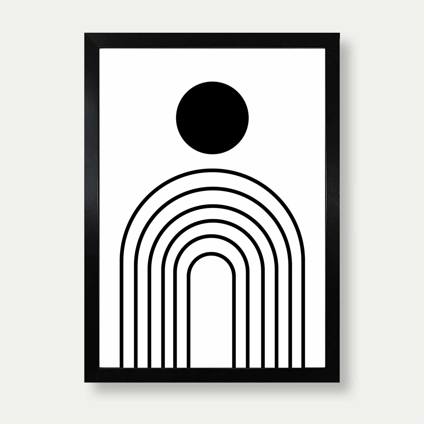 Bauhaus Print Circles No.7
